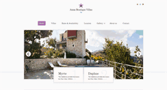 Desktop Screenshot of anna-villas.gr