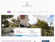 Tablet Screenshot of anna-villas.gr